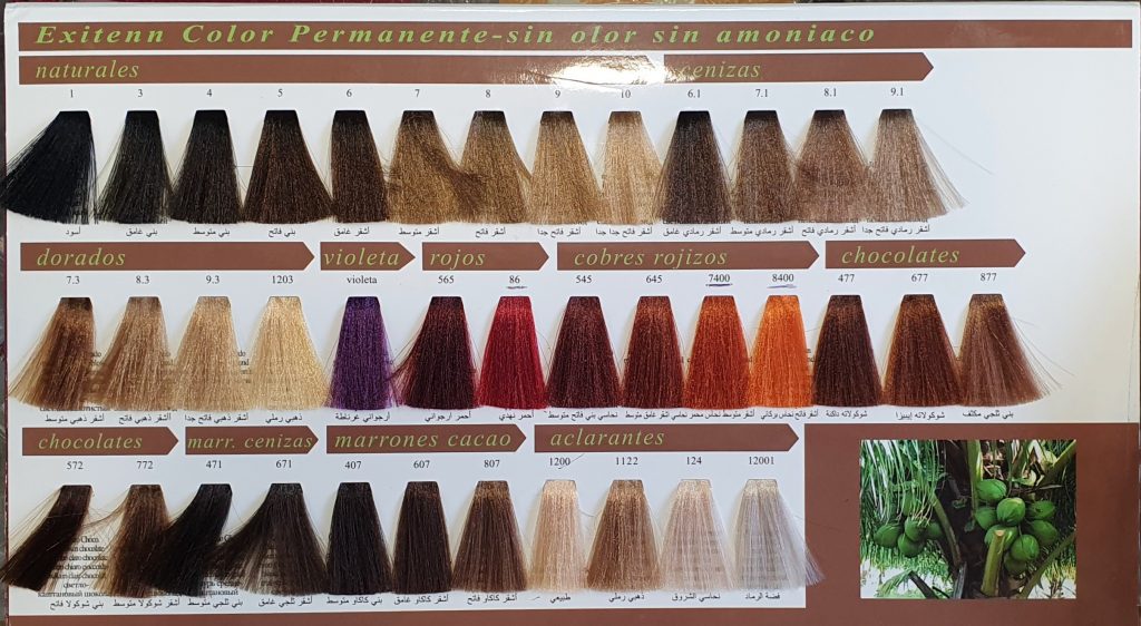 Comprar Tinte Exitenn 607 Rubio Oscuro Cacao SIN Amoniaco